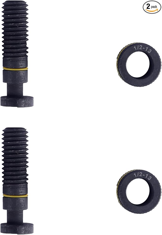 BEETOW Rivet Nut Tool Mandrel SAE #1/2-13, Riveter Tip Replacement, with nosepiece (SAE #1/2-13)