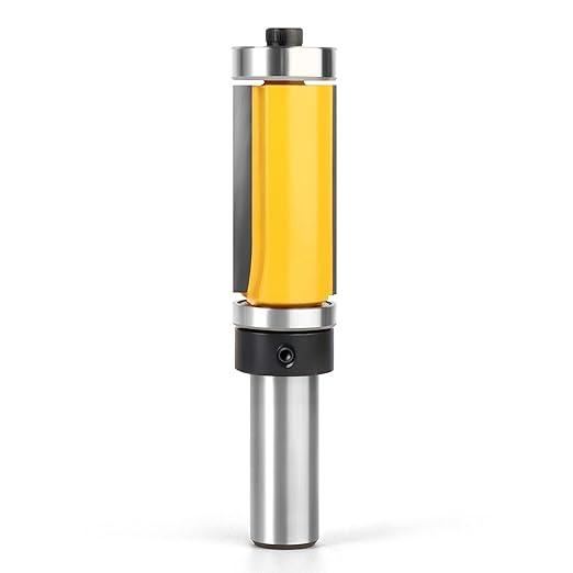 1-1/2-Inch Flush Trim Top and Bottom Bearing Router Bit 1/2-Inch Shank