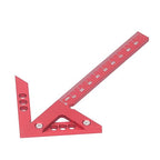 Woodworking Center Finder, Aluminum Alloy 45 Degree Angle Scribing Gauge Woodworking Center Finder Marking Tool for Various Woodworking Projects