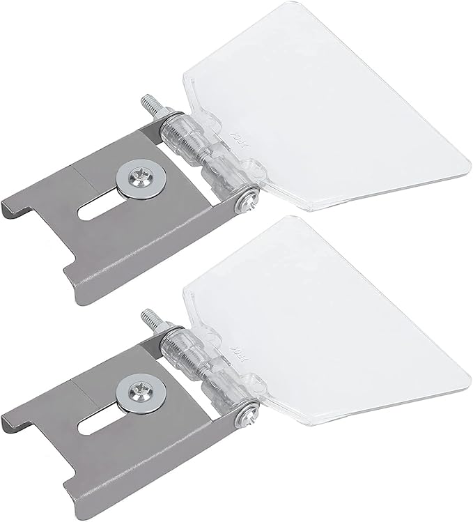 2PCS Bench Grinder Tool Rest of Bench Grinder Accessories, Sturdy Bench Grinders Eye Guard of Bench Grinders Guard Kit Replacement For Bench Type 125/150/200/25 Grinder