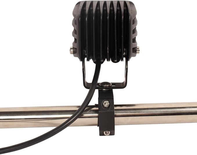 0.875" Bull Bar Clamps, LED Light Bar Mount Bracket,LED Off-Road Light Horizontal Bar Clamp Mounting Kit for 7/8 inch Tube Mount (Pack of 4) (0.875"-Clamp Mount Kit)