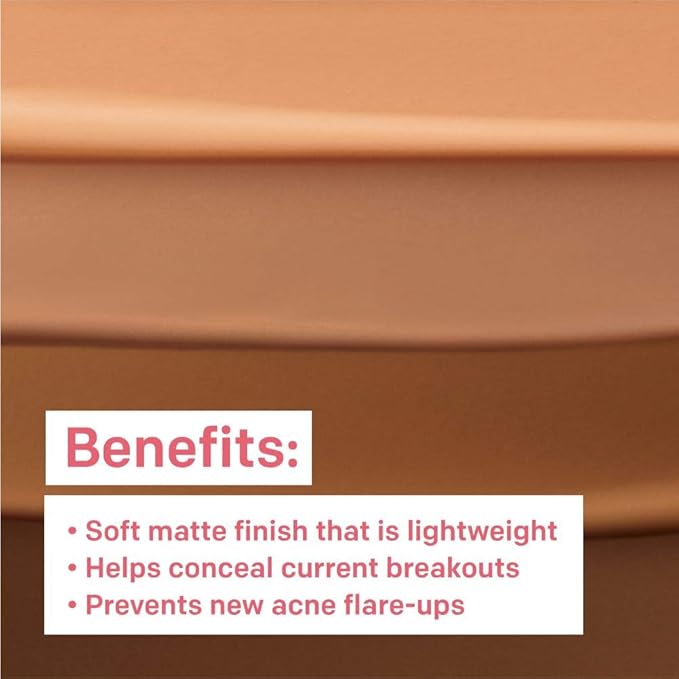 Almay Clear Complexion Makeup, Matte Finish Liquid Foundation with Salicylic Acid, Hypoallergenic, Cruelty Free, -Fragrance Free, Dermatologist Tested, 810 Almond, 1.0 oz-VeraVaultWomen