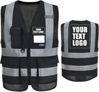 XSmall Womens black safety vest xs