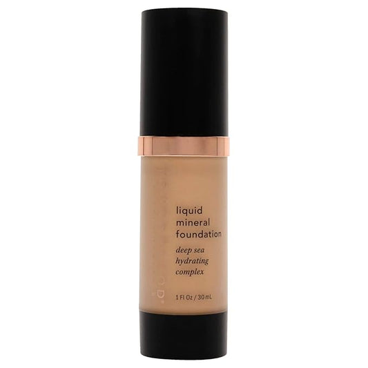Youngblood Liquid Mineral Foundation, Sun Kissed | Lightweight, Dewy Full Coverage Makeup for Dry Skin | Poreless, Flawless Tinted Glow | Vegan, Cruelty Free, Gluten-Free-VeraVaultWomen