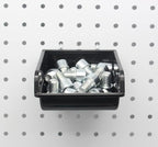 Pegboard Hooks Bins Assortment PegBoard Cups with Hooks Assortment Organization for Garage Craft Workshop Workbench Office (4.1"X3.9"X1.8")