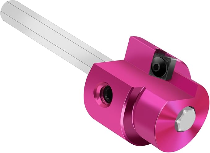 PVC Pipe Reamer 3/4 Inch & 1 Inch Head, PVC Fitting Saver with 1/4-Inch Hex Shaft,ABS Socket Saver Plastic Pipe Fitting Reamer for Plumbing Sch.40 CPVC ABS Socket Hub,Fit Standard 1/2" Drills