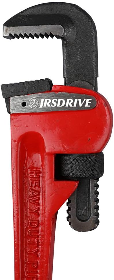 1 Piece Pipe Wrench 14 inch Heavy Duty Adjustable Plumbing Wrench Construction & Heavy-Duty Applications for Industrial & Professional Use E-2049