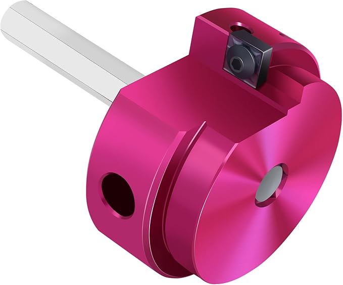 PVC Fitting Saver 2-Inch Head,2" PVC Pipe Reamer with 3/8-Inch Hex Shaft,Socket Saver Plumbing Tool Plastic Pipe Fitting Reamer for Sch.40 CPVC ABS Hub,Fit Standard 1/2" Drills