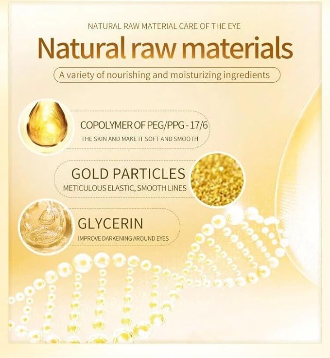 24K Gold Eye Cream For Deep Hydrating, Anti-Aging Gold Eye Cream For Dark Circles And Puffiness,Moisturizing Lightenex Gold Cream Lifting Eye SENANA (1 PACK)-VeraVaultWomen