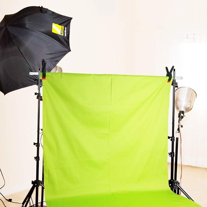 ONDY 4-Pack 6 Inch Spring Clamps, Heavy Duty Plastic Clamps Nylon Clips for Background, Photo Studio and Any More