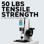 BEST CONNECTIONS Black Cable Ties – 100 Pieces 8 inches with Screw Down Hole for Mounting- Strong Nylon Wire Ties with 50 Lbs Tensile Strength – Cable Management Ties for Outdoor & Indoor