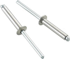 80pcs 3/16" x3/4" Stainless Blind Rivets,Pop Rivets,304 Stainless Steel Grip and Steel Mandrel,4.8 x 19mm
