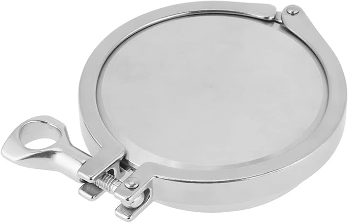 4 Tri Clamp Ferrule, Stainless Steel Sanitary Pipe Fittings Kit Sanitary End Set with 102mm 4 End, Weld Ferrule, Clamp, Gasket for Machinery Manufacturers