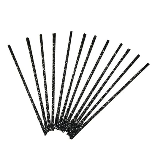 FOXBC Spiral Scroll Saw Blades - Plain End (#7 Wood Cutting)