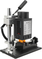 Mini Bench Drill Press, Small Benchtop Drilling Machine Electric Portable Table Driller, Adjustable 7-Speed, B10 Chuck, Drill Bit and Clamp, Metal Wooden DIY Jewelry Making Crafts Tool