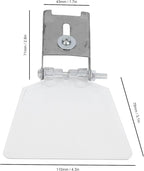 2PCS Bench Grinder Tool Rest of Bench Grinder Accessories, Sturdy Bench Grinders Eye Guard of Bench Grinders Guard Kit Replacement For Bench Type 125/150/200/25 Grinder