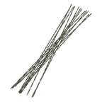 FOXBC Spiral Scroll Saw Blades - Plain End (#2 Fine Metal Cutting)