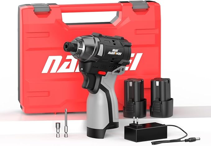 Impact Wrench 16.8V Brushless Impact Wrench Kit High Torque Impact Driver 2x2.0Ah Battery Electric Impact Motor Variable Speed