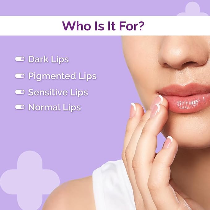 1% Kojic Acid Lip Balm With Alpha Arbutin & Hyaluronic Acid, SPF 30 PA++ for Dark & Pigmented Lips - 4g-VeraVaultWomen