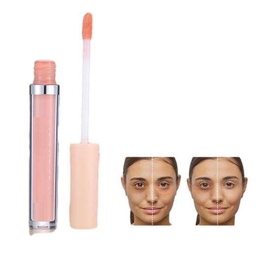 MAEPEOR Liquid Conceal Contour 7 Colors Cream Lightweight Liquid Concealer Contour Makeup for Concealing Blemishes, Brighten Dark Circles (Color 04 Peach)-VeraVaultWomen