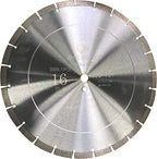 LSS 16 inch Diamond Blades Dry or Wet Cutting General,Purpose Power Saw Blade,for Masonry Brick Marble Concrete Circular Saw Blade (16")