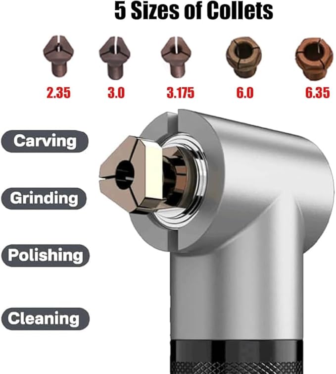 780W Hanging Flex Shaft Die Grinder Sander Polisher Rotary Tool, Foot Pedal Control, Extendable Polishing Handle