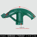 Conduit Bender, Cast Iron Wire Bender Portable Tube Former Labor Saving Electric Wire Fast Bending Tool KW7027 For Electric Wire Pipes Aluminum Alloy Pipes