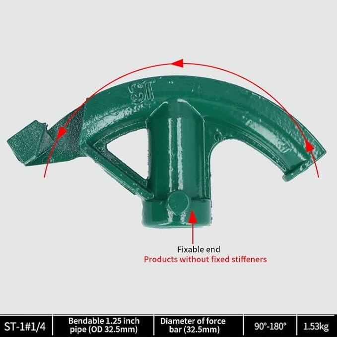 Conduit Bender, Cast Iron Wire Bender Portable Tube Former Labor Saving Electric Wire Fast Bending Tool KW7027 For Electric Wire Pipes Aluminum Alloy Pipes