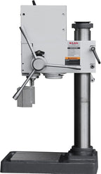 KAKA INDUSTRIAL Variable Speed Bench Drill Press,GD-25B 0.9kW 220V 3-Phase, 8-Speed (130-3200 RPM), Cast Iron Benchtop, 25mm Max Drilling, MT3 Taper