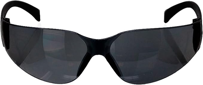 BISON LIFE Safety Glasses - Scratch Resistant Wrap Around Eyewear, Polycarbonate ANSI Z87.1 Impact Resistant Lens