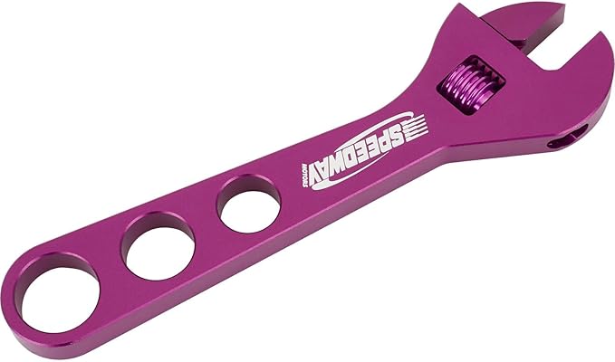 Speedway Motors Adjustable Aluminum AN Fitting Wrench Tool
