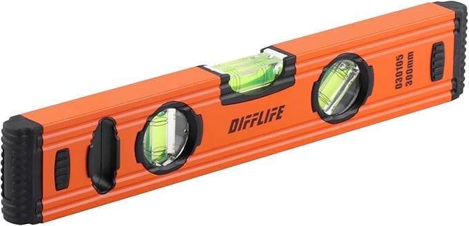 12" Level & Tool Aluminum Reinforced Torpedo Level (12inch)