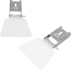 2Pcs Bench Grinder Tool Rest Accessories, 304 Stainless Steel Eye Shields for Bench Grinder, Grinder Safety Shields for Bench Type 125/150/200/250 Grinder