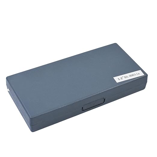 1-2 in Precision Outside Micrometer W/Box, Accuracy 0.0001 in, Professional Grade Precision Machinist Tool