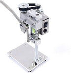 Mini Bench Drilling Machine Drill Press Bench Top 1:2 Speed for Jewelers Wood Metal Work 100-240V 1000-4500RPM (100W-795 Motor)