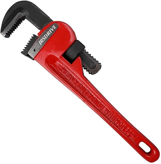 1 Piece Pipe Wrench 14 inch Heavy Duty Adjustable Plumbing Wrench Construction & Heavy-Duty Applications for Industrial & Professional Use E-2049