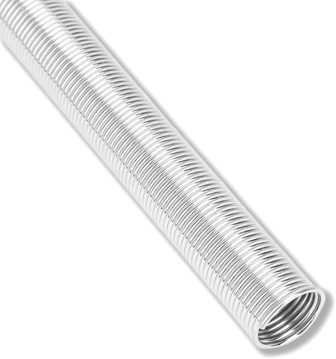 5 Pcs Spring Tube Benders Set, Tube Bender Kit 1/4'', 3/8'', 1/2'', 5/8'', 5/16'' for Copper Aluminum Thin Wall Steel Tubing, 8.27" / 210mm Length