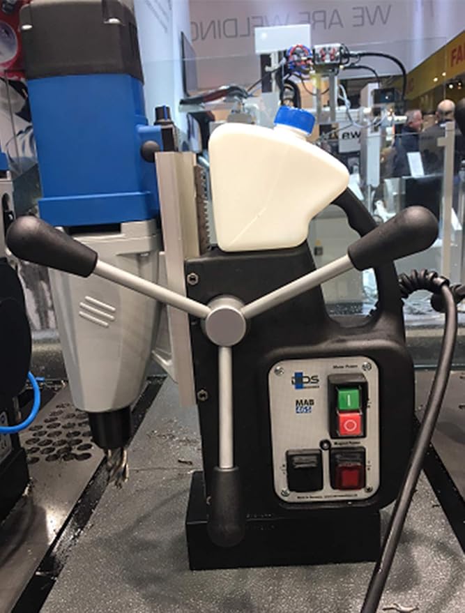 CS Unitec | MAB 465 Portable Magnetic Drill Press | 1150W 1-speed Benchtop Power Drill Machine w/up to 1-1/2" Diameter