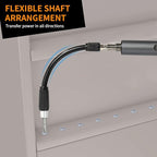 Mini electric screwdriver，Precision Screwdriver Set, With electric drill function, 3 Gears Torque, 3LED light,Magnetic Storage，Overload Protection.