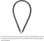 MECCANIXITY Spring Tube Bender OD 18.8mm/0.74" Steel Spring Pipe Bending Tubes 1500mm/59.06" Long for 3/4" PVC Pipe(ID 20mm) in Home Renovations,Electrician Wiring Bending(insert-pipe use)