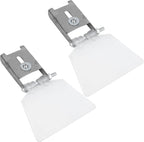 2PCS Bench Grinder Tool Rest of Bench Grinder Accessories, Sturdy Bench Grinders Eye Guard of Bench Grinders Guard Kit Replacement For Bench Type 125/150/200/25 Grinder