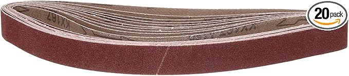 1-1/2 x 30 Inch Sanding Belt, 20 Pcs 150 Grit Knife Sharpener Belts Work Sharpening for Belt Sander Knife Carving Tool Metal Working