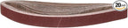 1-1/2 x 30 Inch Sanding Belt, 20 Pcs 150 Grit Knife Sharpener Belts Work Sharpening for Belt Sander Knife Carving Tool Metal Working