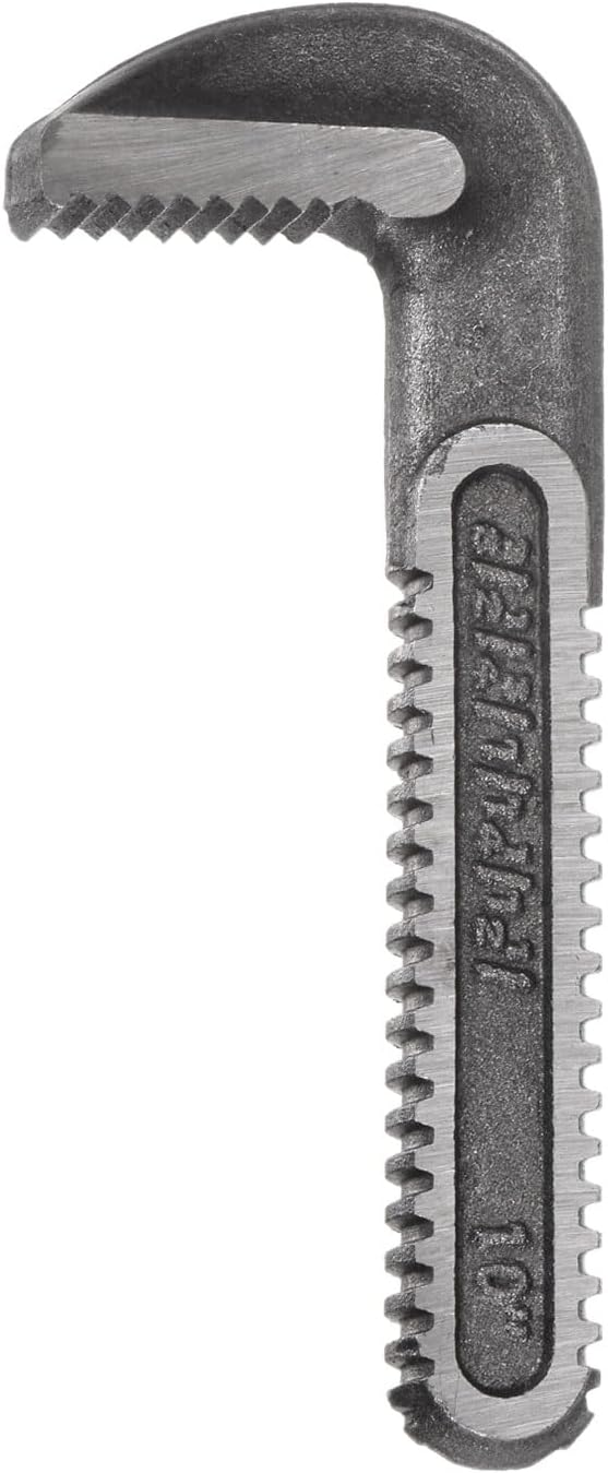 HARFINGTON Pipe Wrench Hook Jaw 10" Plumbing Wrench Replacement Jaws Carbon Steel for 10" Adjustable Wrench