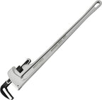 MAXPOWER 36-inch Pipe Wrench, Heavy Duty Straight Pipe Wrench Aluminum Plumber Wrench