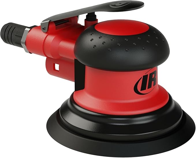 Ingersoll Rand 5151-6 - 6" Random Orbital Air Sander, 3/16 Orbit, Vinyl Pad, 12,000 RPM, 0.3 HP