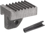 HARFINGTON Pipe Wrench Heel Jaw with Pin Assembly 10" Wrench Replacement High Carbon Steel