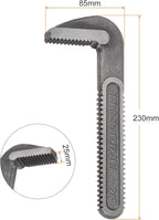 HARFINGTON Pipe Wrench Hook Jaw 24" Plumbing Wrench Replacement Jaws Carbon Steel for 24" Adjustable Wrench