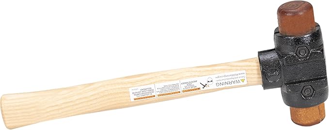 VAUGHAN Split Head Hammer, Quickly Change Face And Handle, Shock Transfer, SH125, VN58710