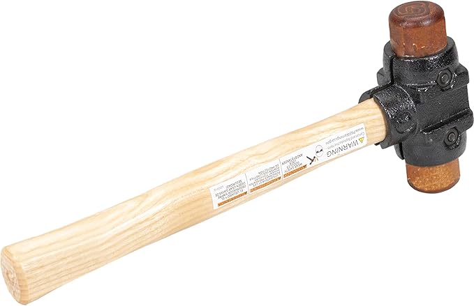 VAUGHAN Split Head Hammer, Quickly Change Face And Handle, Shock Transfer, SH125, VN58710